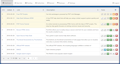 Admin panel - list of reciprocal links
